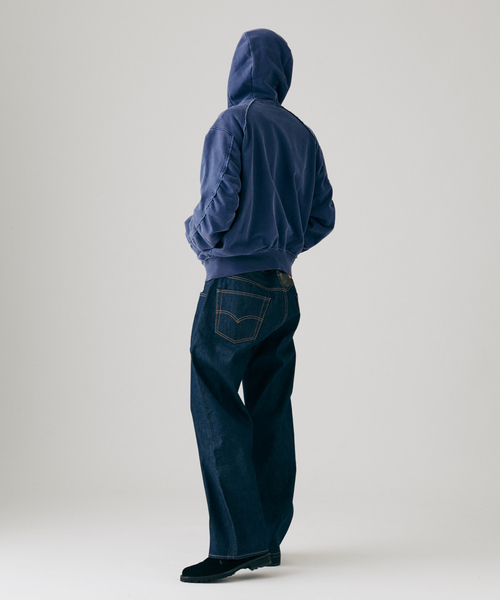 Levi's（リーバイス）の「LEVI'S (R) / リーバイス 別注 501 ルーズ L28（デニムパンツ・メンズ・ネイビー・34/32/30/29/36）」の22枚目の写真