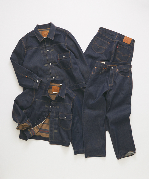 Levi's（リーバイス）の「LEVI'S (R) / リーバイス 別注 501 ルーズ L28（デニムパンツ・メンズ・ネイビー・34/32/30/29/36）」の5枚目の写真