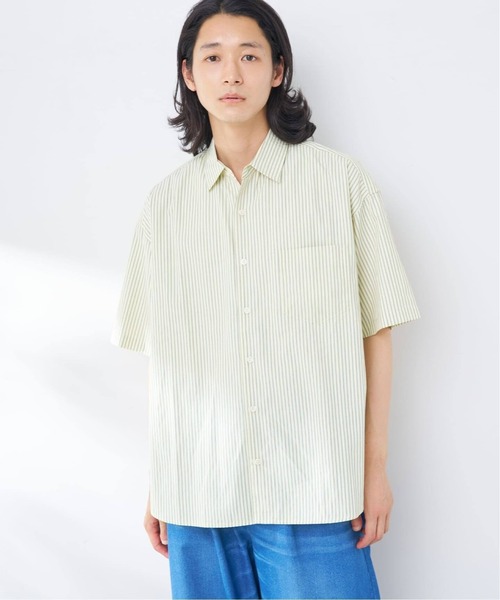 B.C STOCK(ベーセーストック)の「アソートオーバーシャツ ショートスリーブ(シャツ/ブラウス・メンズ・イエロー系その他/ホワイト×ホワイト/ブルー/ライトブルー・FREE)」の21枚目の写真