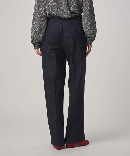 Steven Alan（スティーブンアラン）の「＜Steven Alan＞コットン スラックス デニムパンツ（デニムパンツ・レディース・オフホワイト/ネイビー・XS/S/M/L）」の13枚目の写真