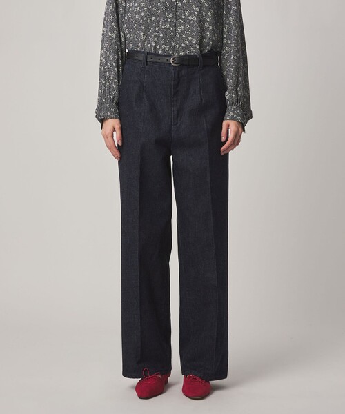 Steven Alan（スティーブンアラン）の「＜Steven Alan＞コットン スラックス デニムパンツ（デニムパンツ・レディース・オフホワイト/ネイビー・XS/S/M/L）」の18枚目の写真