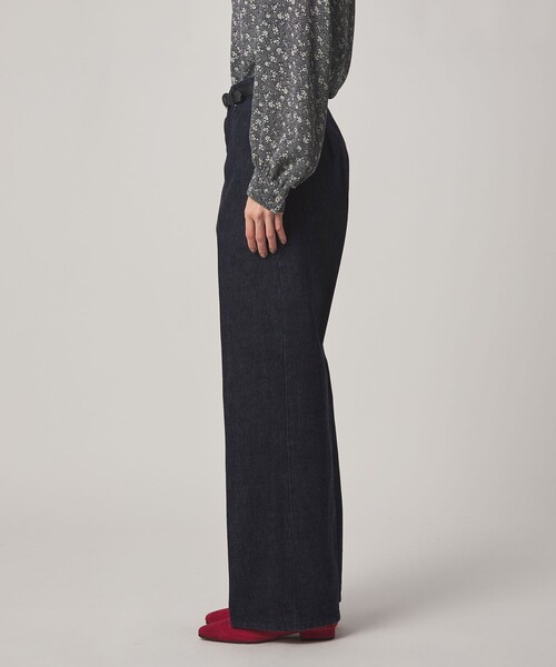 Steven Alan（スティーブンアラン）の「＜Steven Alan＞コットン スラックス デニムパンツ（デニムパンツ・レディース・オフホワイト/ネイビー・XS/S/M/L）」の19枚目の写真