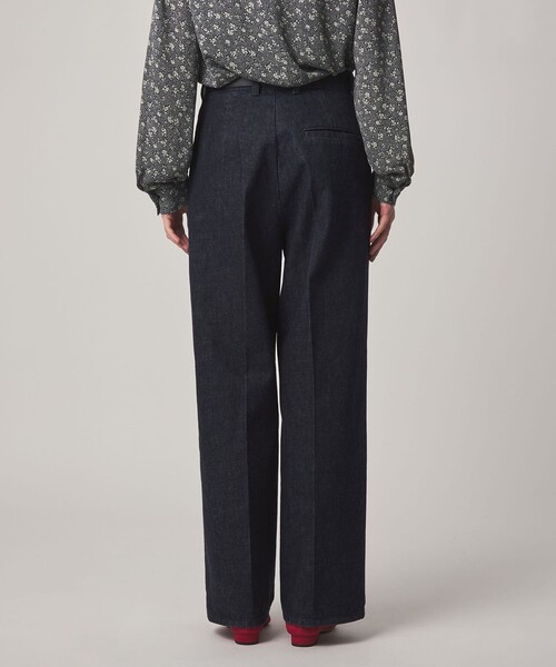 Steven Alan（スティーブンアラン）の「＜Steven Alan＞コットン スラックス デニムパンツ（デニムパンツ・レディース・オフホワイト/ネイビー・XS/S/M/L）」の20枚目の写真