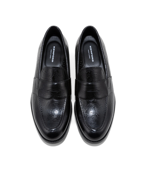 KENFORD(ケンフォード)の「≪追加≫KENFORD/ケンフォード EMBOSSED LOAFERS(ローファー・メンズ・ブラック・25cm/25.5cm/26cm/26.5cm/27cm)」の5枚目の写真