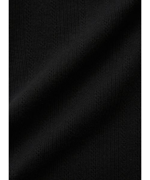 The Barnnet(ザバーネット)の「Ravioli Lace-Trim Button-Up Top_Black(カーディガン/ボレロ・レディース・ブラック・MEDIUM/SMALL)」の5枚目の写真