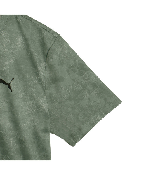 PUMA(プーマ)の「PUMA プーマ メンズ トレーニング TAD ESS AOP 半袖 Tシャツ(Tシャツ/カットソー・メンズ・ブラック/オフホワイト・LARGE/XX-LARGE/SMALL/X-LARGE/MEDIUM)」の14枚目の写真