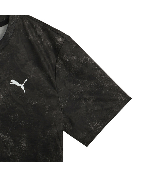 PUMA(プーマ)の「PUMA プーマ メンズ トレーニング TAD ESS AOP 半袖 Tシャツ(Tシャツ/カットソー・メンズ・ブラック/オフホワイト・LARGE/XX-LARGE/SMALL/X-LARGE/MEDIUM)」の12枚目の写真