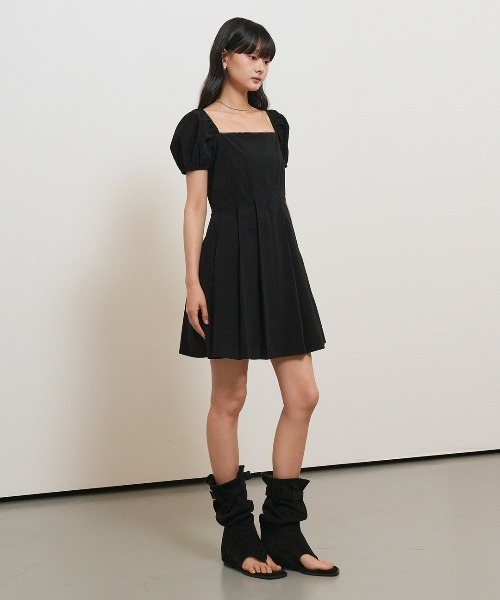 GENERAL IDEA(ジェネラルアイデア)の「【GENERAL IDEA】 スクエアネックパフミニワンピース / SQUARE NECK PUFF MINI DRESS(ワンピース・レディース・ホワイト/ブラック・L/M/S)」の17枚目の写真