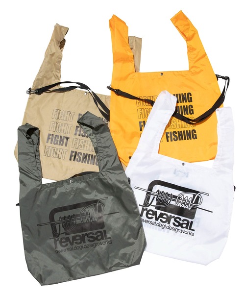 reversal.dogi.design.works(リバーサル・ドーギ・デザイン・ワークス)の「<reversal/リバーサル>FF RIP SHOULDER BAG(ショルダーバッグ・メンズ・ベージュ/オリーブ/オレンジ/ホワイト・FREE)」の22枚目の写真