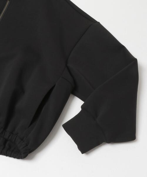 URBAN RESEARCH DOORS（アーバンリサーチドアーズ）の「ダンボールZIPカーディガン 26AW（カーディガン/ボレロ・レディース・チャコールグレー/ベージュ系その他/ブラック・FREE）」の11枚目の写真
