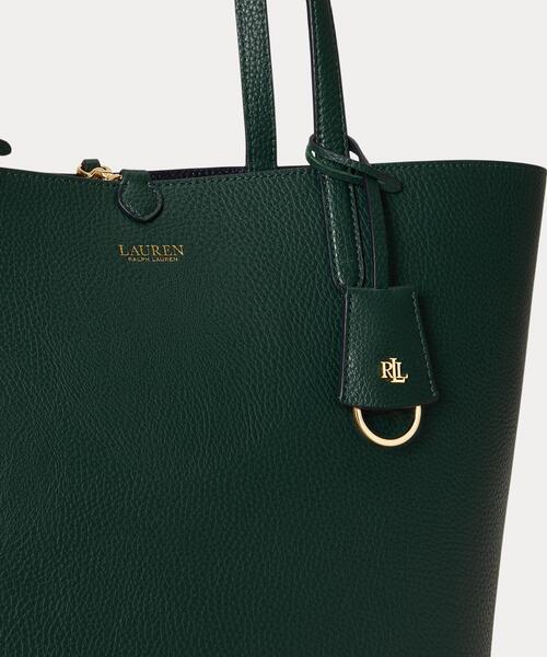 LAUREN RALPH LAUREN(ローレン ラルフ ローレン)の「フェイクレザー ラージ リバーシブル トート バッグ(トートバッグ・レディース・マルチ・ONE)」の10枚目の写真