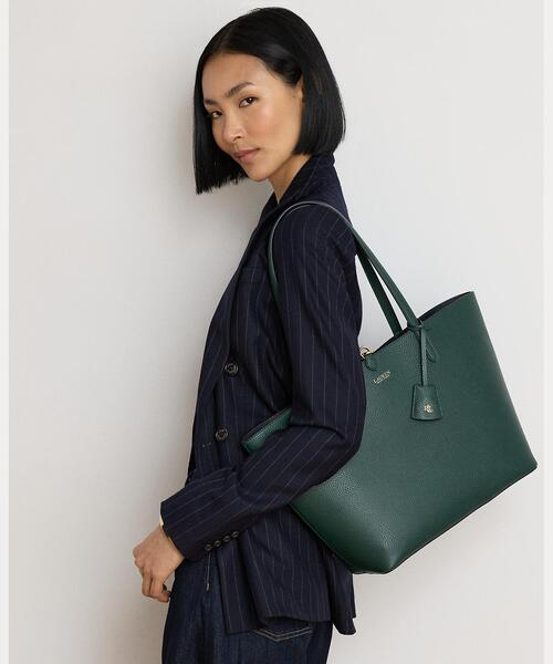 LAUREN RALPH LAUREN(ローレン ラルフ ローレン)の「フェイクレザー ラージ リバーシブル トート バッグ(トートバッグ・レディース・マルチ・ONE)」の9枚目の写真