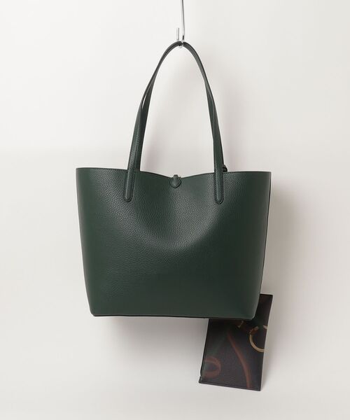 LAUREN RALPH LAUREN(ローレン ラルフ ローレン)の「フェイクレザー ラージ リバーシブル トート バッグ(トートバッグ・レディース・マルチ・ONE)」の7枚目の写真