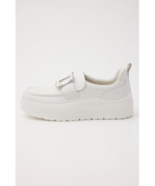 STACCATO(スタッカート)の「ヴェローライトスリッポン スニーカー(スリッポン・レディース・ホワイト・24.5cm/24cm/23.5cm/23cm/22.5cm)」の2枚目の写真