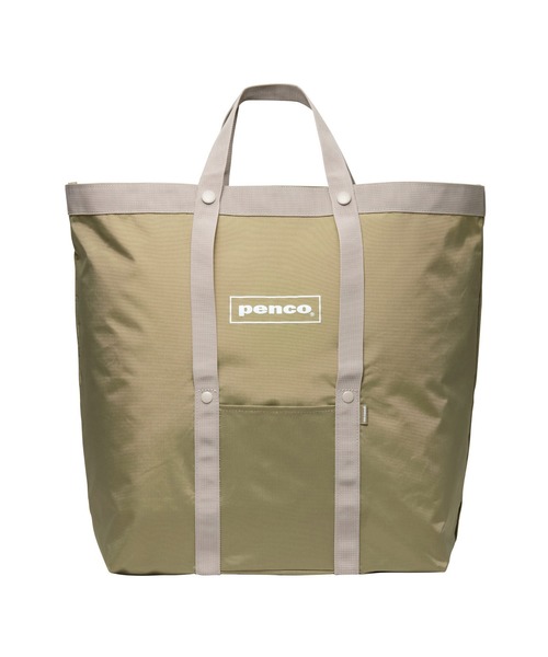 Penco(ペンコ)の「Penco ペンコ ナイロン2WAYトート トートバッグ(トートバッグ・レディース・グリーン/ブルー/レッド/ブラック/イエロー/カーキ・FREE)」の3枚目の写真
