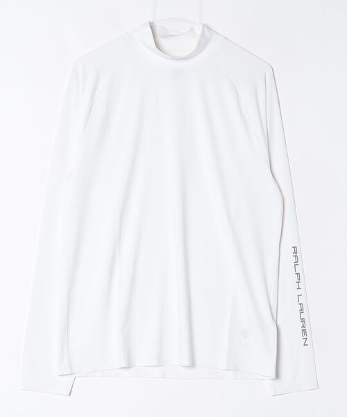 RLX GOLF(アールエルエックスゴルフ)の「パフォーマンス ピケ モックネック(Tシャツ/カットソー・メンズ・ホワイト・S/M/L)」の3枚目の写真