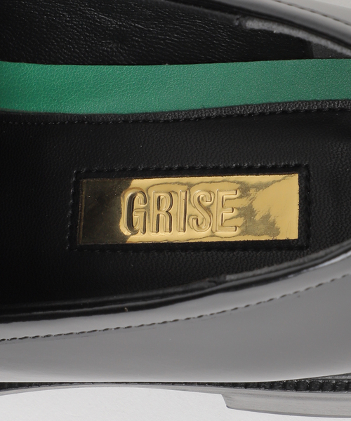 GRISE(グリーズ)の「《/WEB+一部店舗》GRISEレザースリークトゥローファー(ローファー・レディース・ブラック×ブラック/ブラック/ブラウン・23.5cm/24cm/22cm/22.5cm/24.5cm/23cm/25cm)」の18枚目の写真