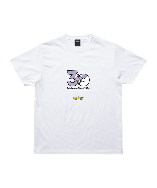 ZOZOSPOT(ゾゾスポット)の「Pokemon 30th Anniversary 1025 T-shirt 「ゴチム」(Tシャツ/カットソー・レディース・ホワイト・SMALL/MEDIUM/LARGE/X-LARGE/XX-LARGE/XXX-LARGE/100cm/110cm/120cm/130cm/140cm/150cm/160cm)」の1枚目の写真