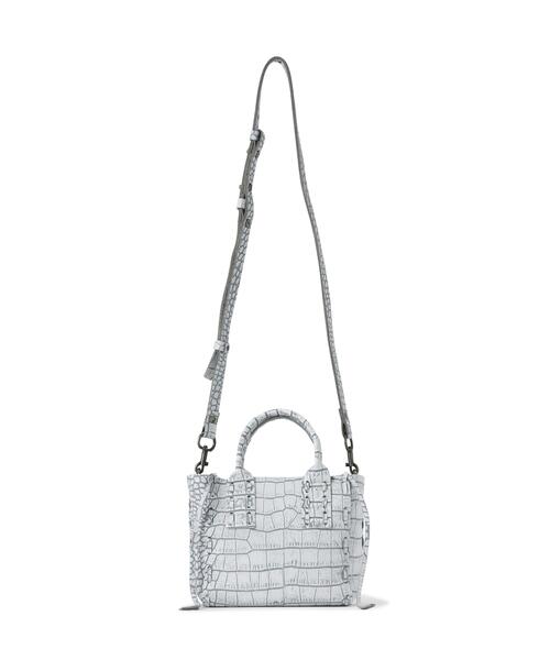 POMTATA(ポンタタ)の「POMTATA/ポンタタ/SHACK TOTE XS(トートバッグ・メンズ・ホワイト・F)」の1枚目の写真