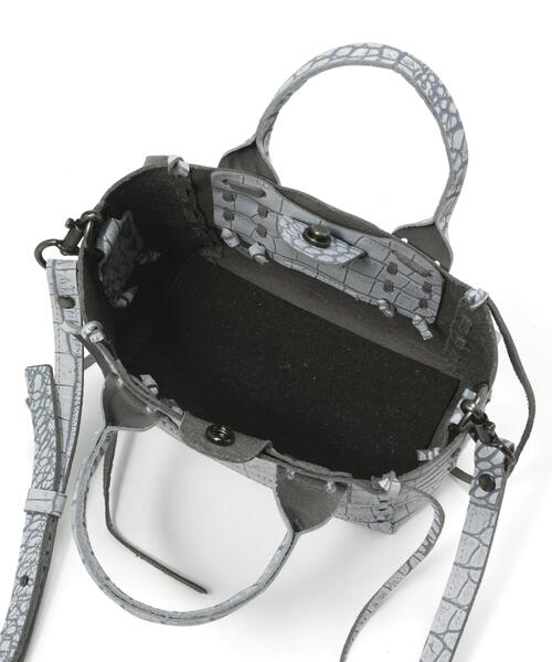 POMTATA(ポンタタ)の「POMTATA/ポンタタ/SHACK TOTE XS(トートバッグ・メンズ・ホワイト・F)」の11枚目の写真