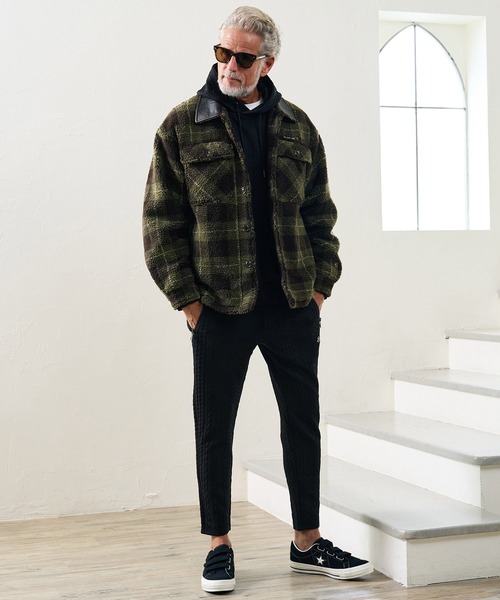 Maison code 13(メゾンコードサーティーン)の「mp15314- Cable Jacquard Pants ジャガードイージーパンツ(M26W-04)(その他パンツ・メンズ・ホワイト/チャコール/ブラック・S/M/L)」の17枚目の写真