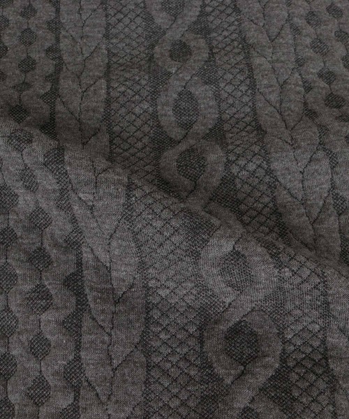Maison code 13(メゾンコードサーティーン)の「mp15314- Cable Jacquard Pants ジャガードイージーパンツ(M26W-04)(その他パンツ・メンズ・ホワイト/チャコール/ブラック・S/M/L)」の12枚目の写真