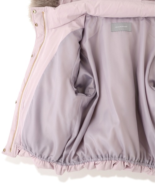 JILL by JILL STUART（ジルバイジルスチュアート）の「【WEB限定カラーあり】フェイクファー付きリボンショートダウン（ダウンジャケット/コート・レディース・ブラック/ホワイト/ブラウン系その他/グレー/ピンク・SMALL/MEDIUM）」の8枚目の写真