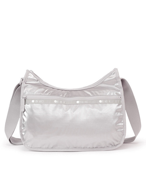 LeSportsac(レスポートサック)の「CLASSIC HOBO フロストシルバーシャイン(ショルダーバッグ・レディース・シルバー・FREE)」の4枚目の写真