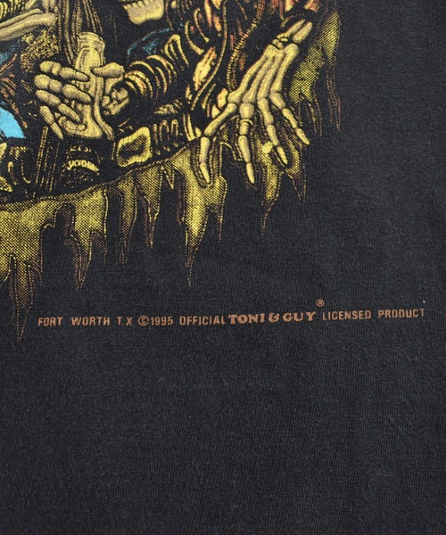VINTAGE(ヴィンテージ)の「【USED】90's TONI & GUY GUNS N' ROSES バンド Tシャツ(Tシャツ/カットソー・メンズ・ブラック・LARGE)」の3枚目の写真