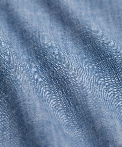 BROOKS BROTHERS(ブルックスブラザーズ)の「コットン GFロゴ シャンブレーシャツ Classic Fit(シャツ/ブラウス・レディース・ブルー・X-SMALL/SMALL/MEDIUM/LARGE)」の5枚目の写真
