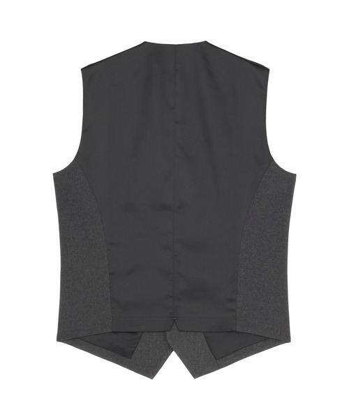 TOKYO SHIRTS(トウキョウシャツ)の「布帛仕様ジレ メンズ(ベスト・メンズ・ネイビー/グレー・M/L/LL)」の4枚目の写真