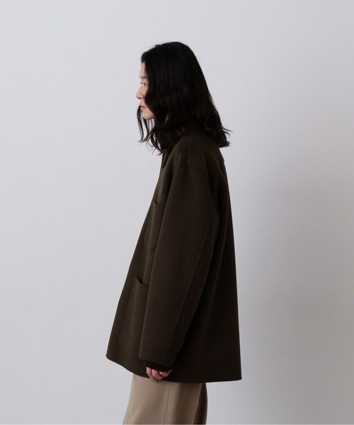 YLEVE(イレーヴ)の「YLEVE / SUPER 100`S WOOL DOUBLE CLOTH BLOUSON(ブルゾン・メンズ・ブラウン/グレー・5/3/4)」の8枚目の写真