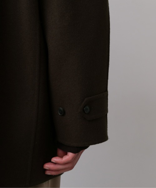 YLEVE(イレーヴ)の「YLEVE / SUPER 100`S WOOL DOUBLE CLOTH BLOUSON(ブルゾン・メンズ・ブラウン/グレー・5/3/4)」の13枚目の写真