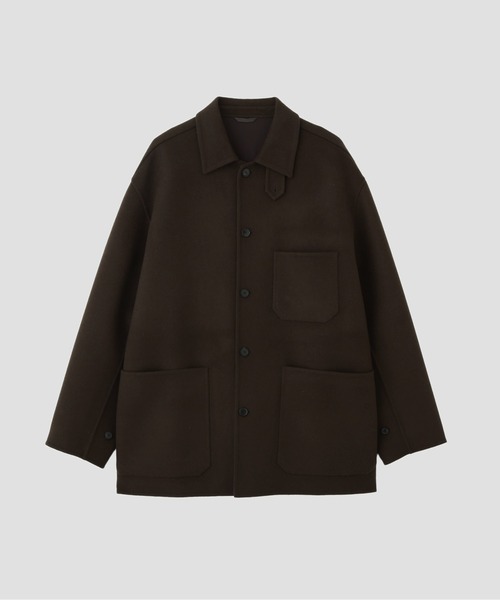 YLEVE(イレーヴ)の「YLEVE / SUPER 100`S WOOL DOUBLE CLOTH BLOUSON(ブルゾン・メンズ・ブラウン/グレー・5/3/4)」の14枚目の写真