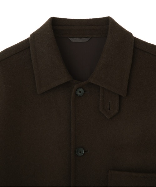 YLEVE(イレーヴ)の「YLEVE / SUPER 100`S WOOL DOUBLE CLOTH BLOUSON(ブルゾン・メンズ・ブラウン/グレー・5/3/4)」の15枚目の写真