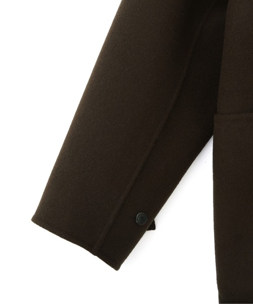 YLEVE(イレーヴ)の「YLEVE / SUPER 100`S WOOL DOUBLE CLOTH BLOUSON(ブルゾン・メンズ・ブラウン/グレー・5/3/4)」の19枚目の写真