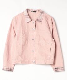 レディースのデニムジャケット（ピンク/桃色系）ファッション通販