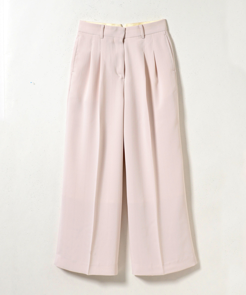 AMERICAN RAG CIE(アメリカンラグシー)の「AMERICAN RAG CIEジャガード ストライプ ワイドパンツ(その他パンツ・レディース・ブラック/ベージュ・FREE)」の11枚目の写真