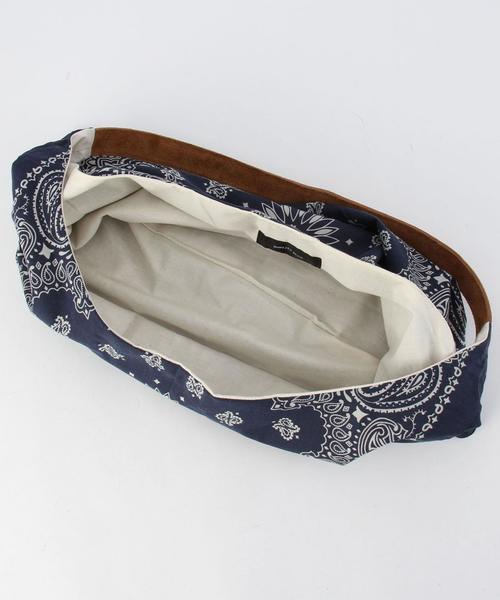 SHIPS JET BLUE（シップスジェットブルー）の「SHIPS JET BLUE: USAバンダナ ショルダーバッグ（ショルダーバッグ・メンズ・ピンク/レッド/ネイビー/ブラック・ONE SIZE）」の12枚目の写真