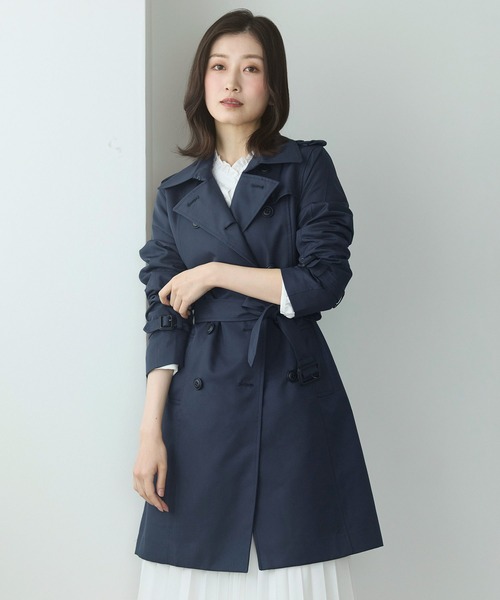 Filomo（フィローモ）の「トレンチコート（トレンチコート・レディース・ベージュ/ネイビー/ブラック/キャメル・11号/13号/9号/7号）」の17枚目の写真