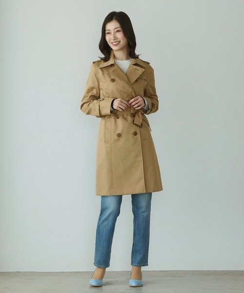 Filomo（フィローモ）の「トレンチコート（トレンチコート・レディース・ベージュ/ネイビー/ブラック/キャメル・11号/13号/9号/7号）」の15枚目の写真