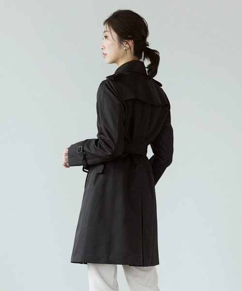 Filomo（フィローモ）の「トレンチコート（トレンチコート・レディース・ベージュ/ネイビー/ブラック/キャメル・11号/13号/9号/7号）」の19枚目の写真