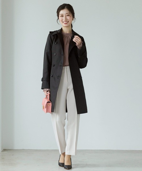 Filomo（フィローモ）の「トレンチコート（トレンチコート・レディース・ベージュ/ネイビー/ブラック/キャメル・11号/13号/9号/7号）」の20枚目の写真