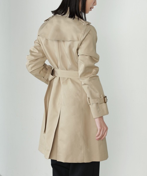 Filomo（フィローモ）の「トレンチコート（トレンチコート・レディース・ベージュ/ネイビー/ブラック/キャメル・11号/13号/9号/7号）」の8枚目の写真