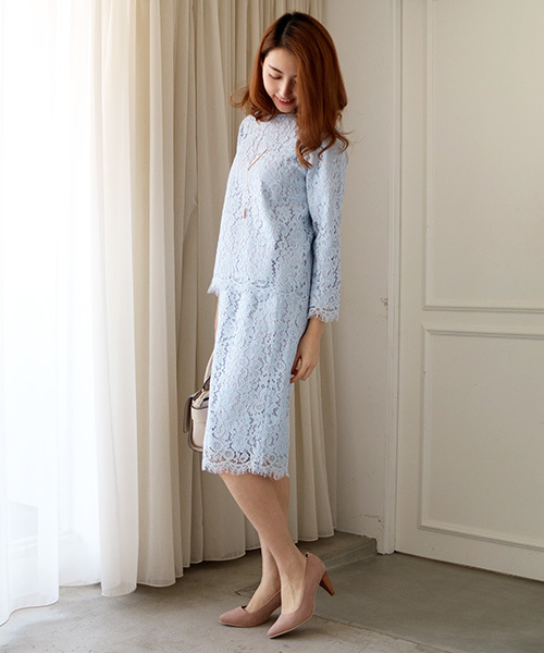 N.(N. Natural Beauty Basic)(エヌエヌナチュラルビューティーベーシック)の「【一部追加生産】スカラップレースセットアップスカート【セットアップ対応商品】(スカート・レディース・ホワイト/ホワイト系その他/ピンク/ブルー/パープル/ネイビー・MEDIUM)」の17枚目の写真