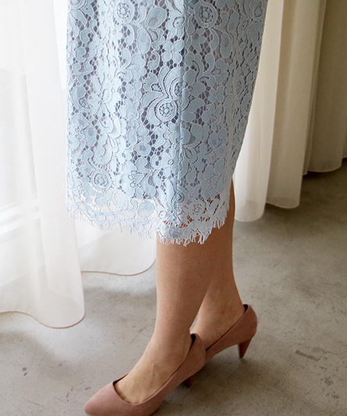 N.(N. Natural Beauty Basic)(エヌエヌナチュラルビューティーベーシック)の「【一部追加生産】スカラップレースセットアップスカート【セットアップ対応商品】(スカート・レディース・ホワイト/ホワイト系その他/ピンク/ブルー/パープル/ネイビー・MEDIUM)」の11枚目の写真