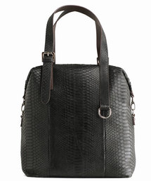 ダイヤモンドパイソンレザー トートバッグ