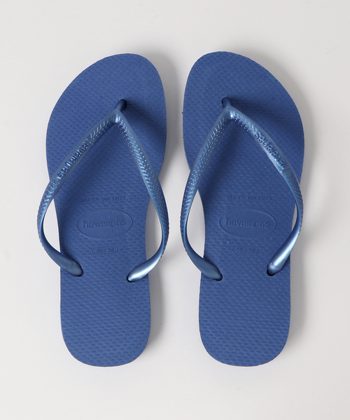 havaianas（ハワイアナス）の「【havaianas】ハワイアナス　SLIM（スリム）ビーチサンダル/ビーサン（ビーチサンダル・レディース・ホワイト/ブラック/グレー系その他/グリーン系その他/ネイビー/ライトブルー/オレンジ系その他/サンドグレー/ピンク系その他/その他/チェリーピンク/ピンク系その他2/ブルー系その他/コーラルピンク/パープル/イエロー系その他/ミント/ゴールド×ブラウン/ローズ/ブルー系その他2/グリーン系その他2/ブルー/ブロンズ/ダークブラウン・35/36/37/38/33/34/22.5㎝）」の9枚目の写真
