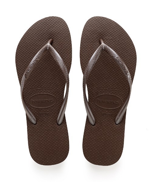 havaianas（ハワイアナス）の「【havaianas】ハワイアナス　SLIM（スリム）ビーチサンダル/ビーサン（ビーチサンダル・レディース・ホワイト/ブラック/グレー系その他/グリーン系その他/ネイビー/ライトブルー/オレンジ系その他/サンドグレー/ピンク系その他/その他/チェリーピンク/ピンク系その他2/ブルー系その他/コーラルピンク/パープル/イエロー系その他/ミント/ゴールド×ブラウン/ローズ/ブルー系その他2/グリーン系その他2/ブルー/ブロンズ/ダークブラウン・35/36/37/38/33/34/22.5㎝）」の5枚目の写真