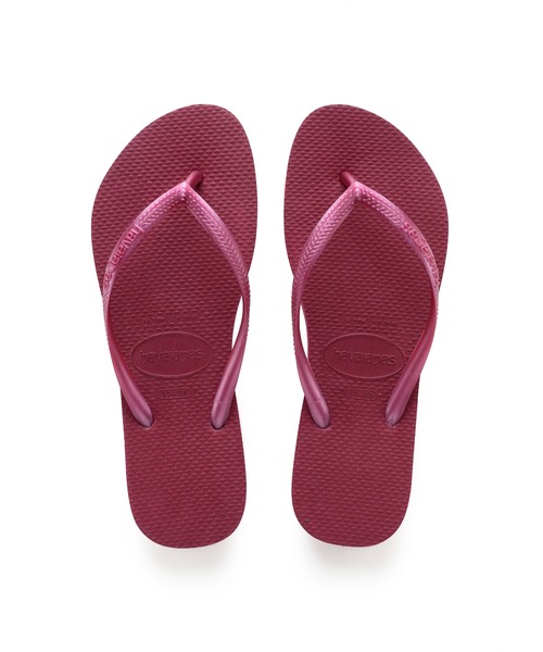 havaianas（ハワイアナス）の「【havaianas】ハワイアナス　SLIM（スリム）ビーチサンダル/ビーサン（ビーチサンダル・レディース・ホワイト/ブラック/グレー系その他/グリーン系その他/ネイビー/ライトブルー/オレンジ系その他/サンドグレー/ピンク系その他/その他/チェリーピンク/ピンク系その他2/ブルー系その他/コーラルピンク/パープル/イエロー系その他/ミント/ゴールド×ブラウン/ローズ/ブルー系その他2/グリーン系その他2/ブルー/ブロンズ/ダークブラウン・35/36/37/38/33/34/22.5㎝）」の18枚目の写真